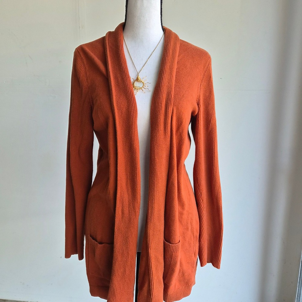 Chico's Cardigan Sweater Womens Large Boho Chic Gorpcore Granola Coastal Grandma